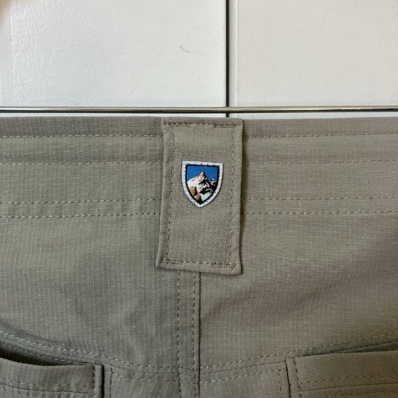 Kuhl Horizon Convertible Hiking Pants Womens 12 Tan Outdoor Gorpcore Trail - Picture 5 of 15